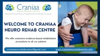 Holistic Physiotherapy for Children at Craniaa Neuro Rehab Centre