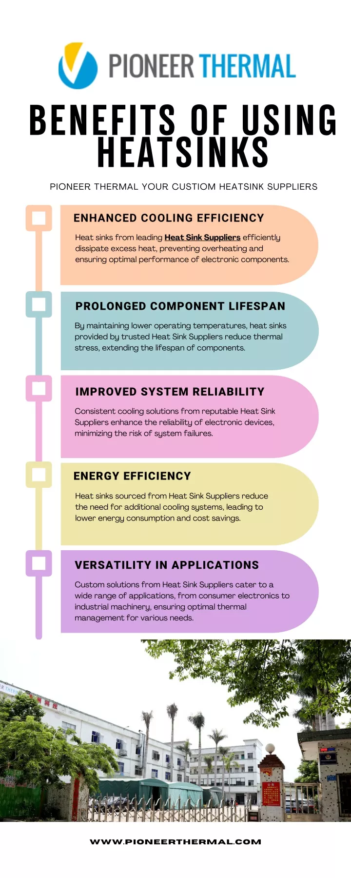 benefits of using heatsinks pioneer thermal your