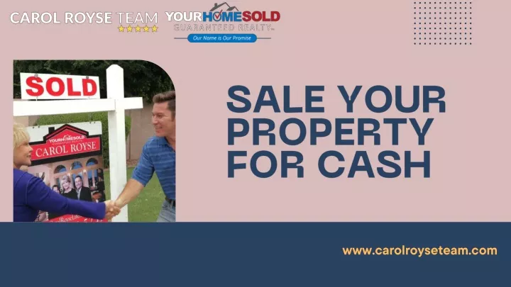 sale your property for cash