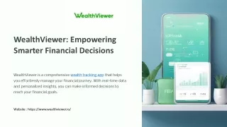 wealthviewer empowering smarter financial
