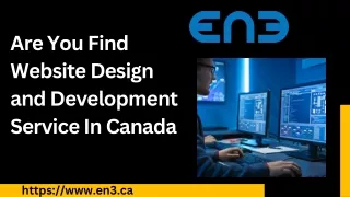 are you find website design and development