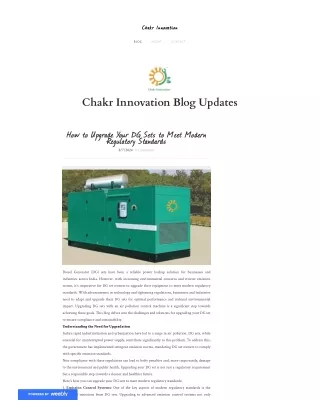 chakr innovation