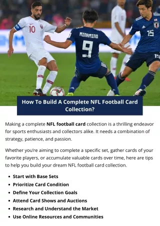 how to build a complete nfl football card