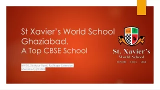 Top CBSE School in Ghaziabad