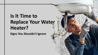 Is It Time to Replace Your Water Heater?