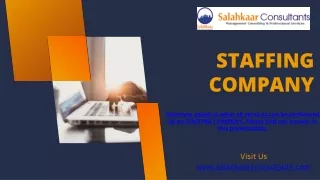 staffing company