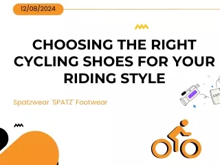 Choosing the Right Cycling Shoes for Your Riding Style