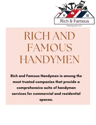 rich and famous handymen