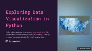 Python Data Visualization Libraries: Our best picks