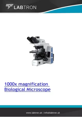 1000x magnification biological microscope