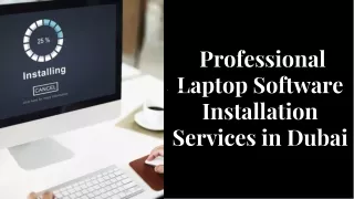 The Ultimate Guide to Laptop Software Installation in Dubai | 045864033