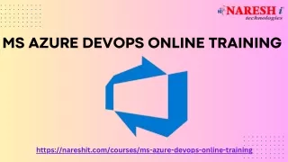 MS Azure Devops Online Training - NareshIT