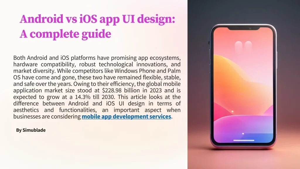 PPT - Android vs iOS app UI design: A complete guide PowerPoint ...