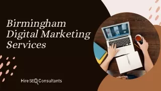 Birmingham Digital Marketing Services