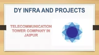 Telecommunication tower company in Jaipur