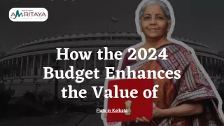 How the 2024 Budget Enhances the Value of Flats in Kolkata