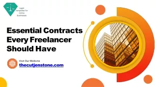 Essential Contracts Every Freelancer Should Have
