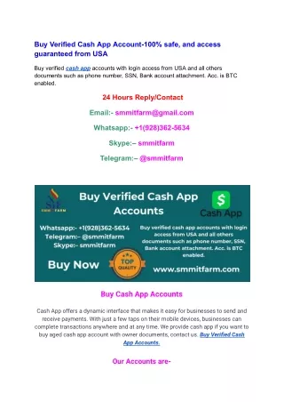 Cashapp Accounts 100% BTC Enable