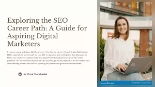 SEO Career Path Kochi