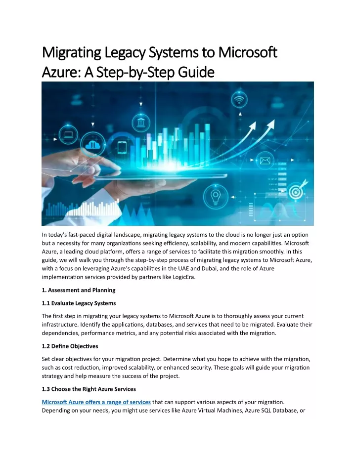 migrating legacy systems to microsoft migrating