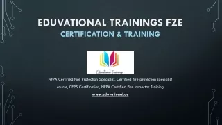 Eduvational Trainings FZE