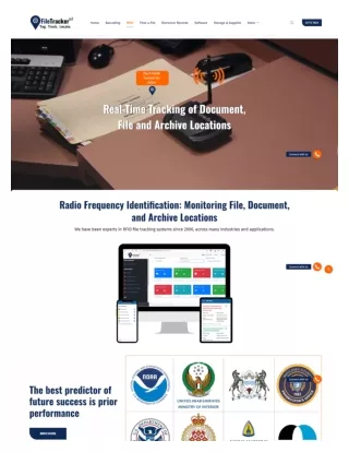 Radio Frequency Identification Solutions for File Monitoring