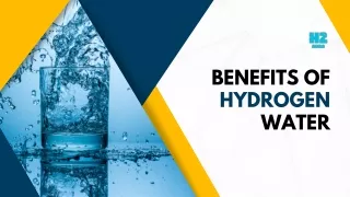 Hydrogen water benefits - H2aura.com