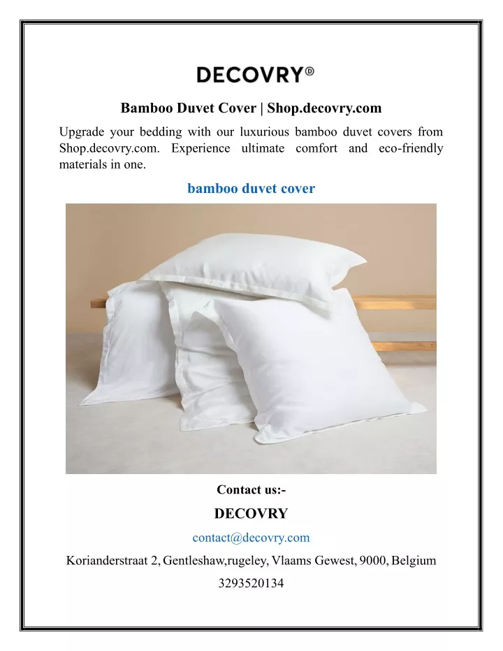 bamboo duvet cover shop decovry com