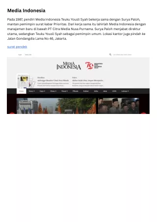 Media Indonesia