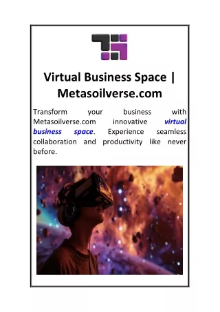virtual business space metasoilverse com