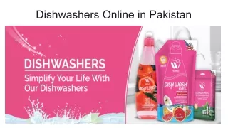 Dishwashers Online in Pakistan