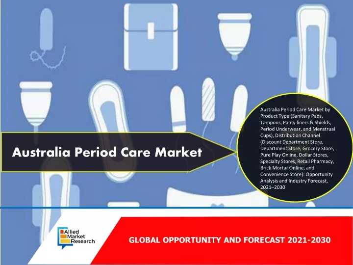 australia period care market by product type