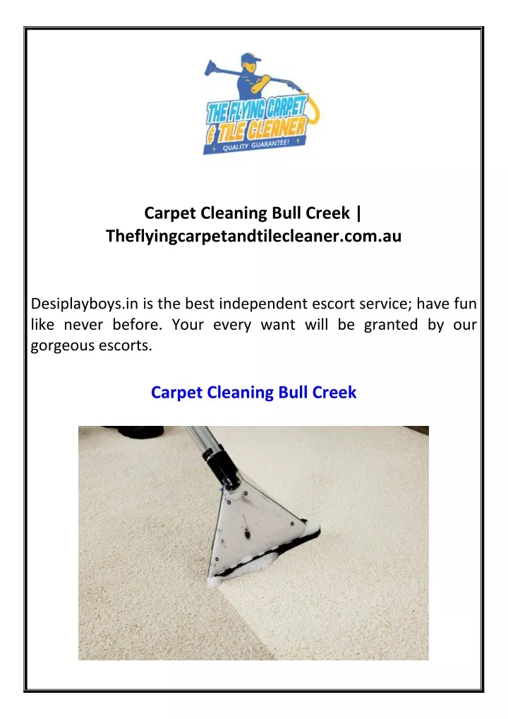 carpet cleaning bull creek