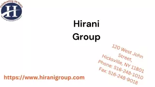 hirani group