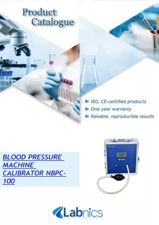 blood pressure machine calibrator nbpc 100