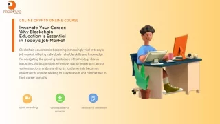 Innovate Your Career Why Blockchain Education is Essential in Today's Job Market (1)