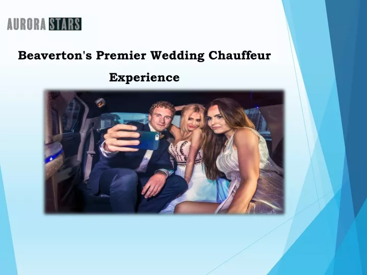 beaverton s premier wedding chauff eur experience