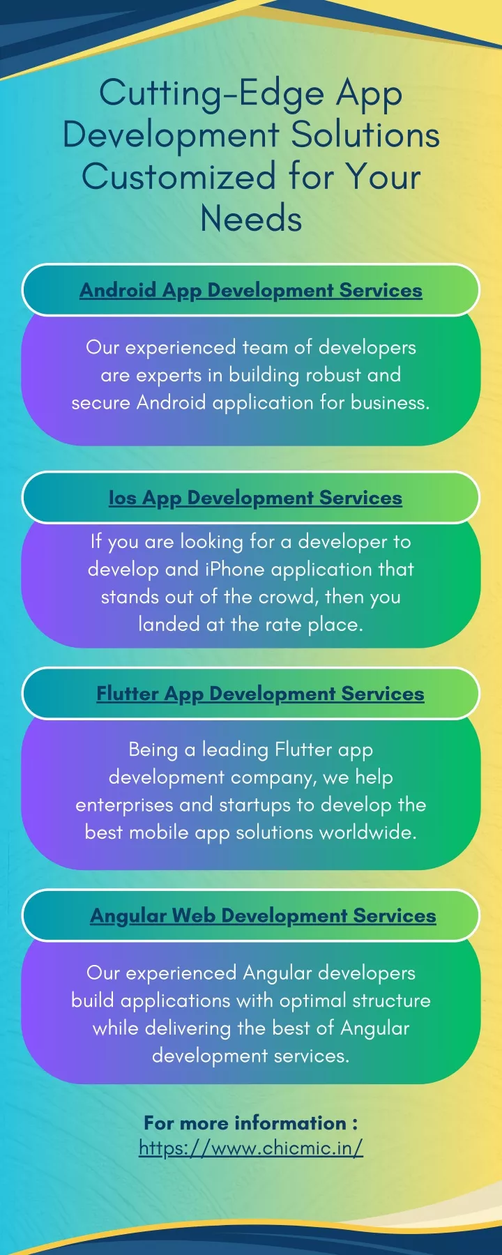 cutting edge app development solutions customized