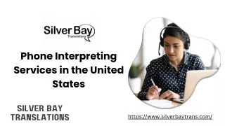 Phone Interpreting Services United States