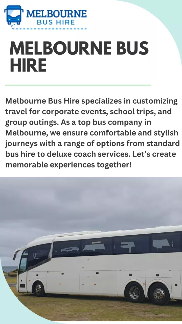 melbourne bus hire