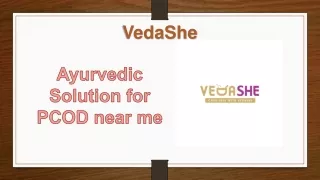 Ayurvedic Solution for PCOD near me