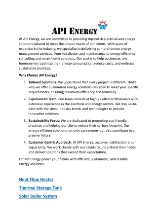 API ENERGY