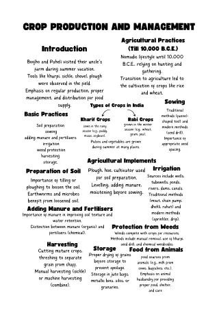 mindmap class viii short notes, easy learning