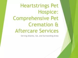 heart s trings pet hospice comprehensive pet cremation aftercare services