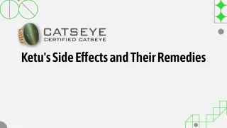 Side Effects Of Ketu With Remedies