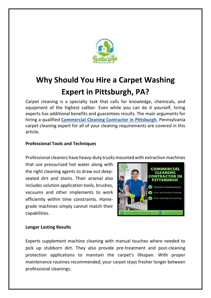 why should you hire a carpet washing expert