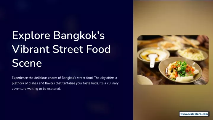 explore bangkok s vibrant street food scene