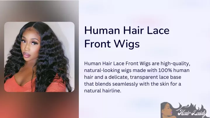 human hair lace front wigs