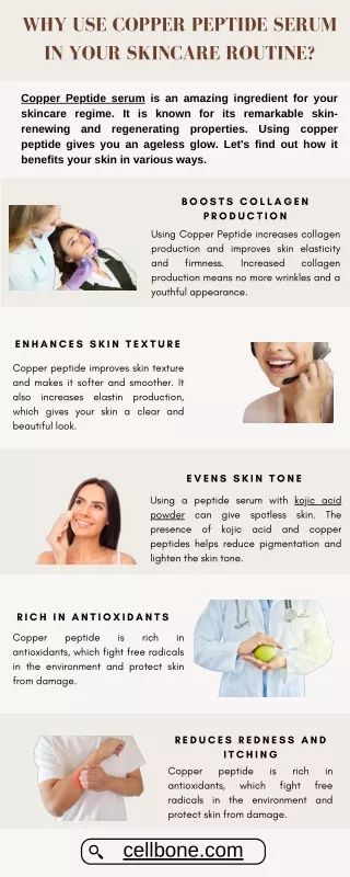 why use copper peptide serum in your skincare