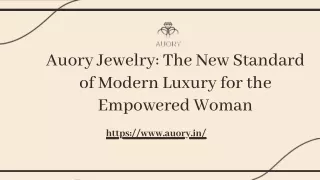 auory jewelry the new standard of modern luxury
